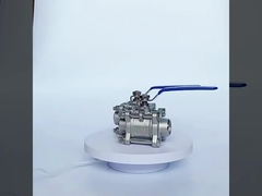 Hoekklep 201 Blauw wiel Koper kern Innerlijke afmeting 18 mm Op maat gemaakte gietstuk