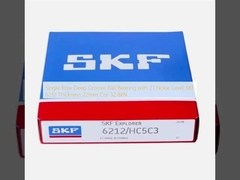 Eenvoudige rij diepgroefkogellager met Z1 geluidsniveau SKF 6212 Dikte 22mm Cor 32.8kN