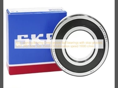 Niet-uitlijnende lagers Diepgroefkogellagers met stopgroeven 6207 2RS1 Boring 35mm Olie smering snelheid 11000 tpm