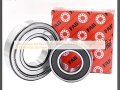 Diepgroefkogellager De ultieme oplossing voor FAG 6312 2RSR Cr 81,8 kN 60x130x31mm