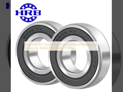 HRB 6205-RZ 15mm Breedte Diepe Groove Ball Bearing Top Choice Voor Midden-Oosten Markt 0.128kg