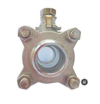 kwaliteit  Die Casting Ball Valve 304 Blue Wheel Copper Core For Water Treatment Applications fabriek