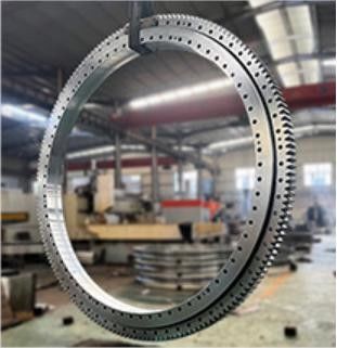 Draaiplaat Grote draairing met drie rij rollen met gegoten aluminiumalloy kooi