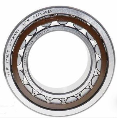 NU203 40 mm buitendiameter cilindrisch rollager met koolstofstaalmateriaal voor grote motoren
