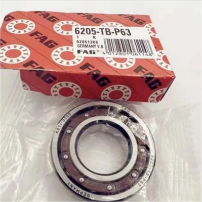 6204TBP63 Stempelstaal Verzegeld SKF Deep Groove Ball Bearing 18000 R/Min Olie gesmeerde snelheid