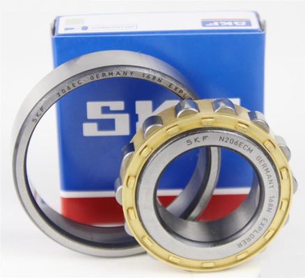 SKF N206ECM Open type cilindrisch rollager 30*62*16mm 0.214kg Voor zware machines