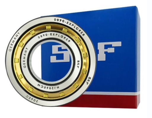SKF NJ206ECM 30 mm binnendimensionale cilindrische rollager met open afdichtingen