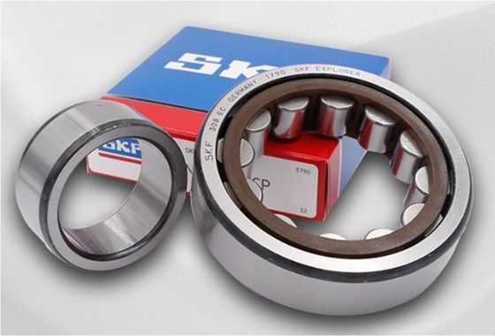 SKF NU308ECM-conveyorrollagers met P5 en 8000 R/min olie gesmeerd rotatiesnelheid