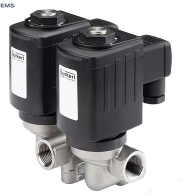 CNC-bewerking BURKERT Solenoïde klep serie 0201 Tweerichtingsluchttype gietstukken