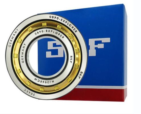 SKF NJ206EC Eén rij cilindrische rollagers Innerlijke afmeting 30 mm Vetbeperkende snelheid 8500 r/min voor veeleisende industriële omgevingen